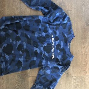 Bape long sleeve shirt ! Rare find